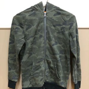 Old Navy boys zip up hoodie size L 10/12